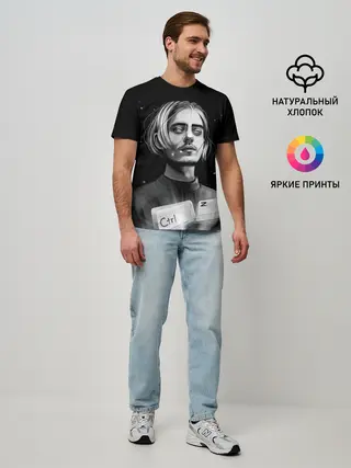 Мужская базовая футболка / ПОШЛАЯ МОЛЛИ