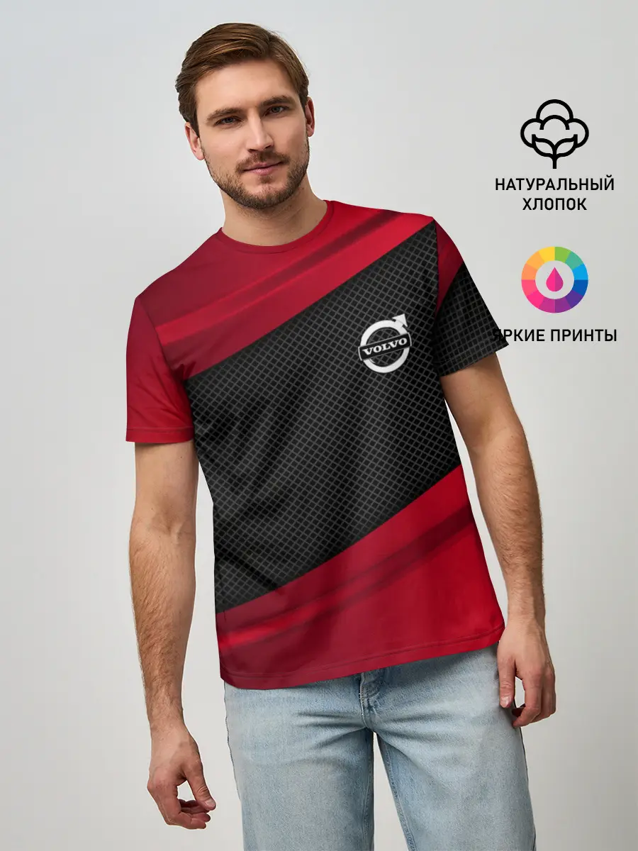 Мужская базовая футболка / VOLVO SPORT