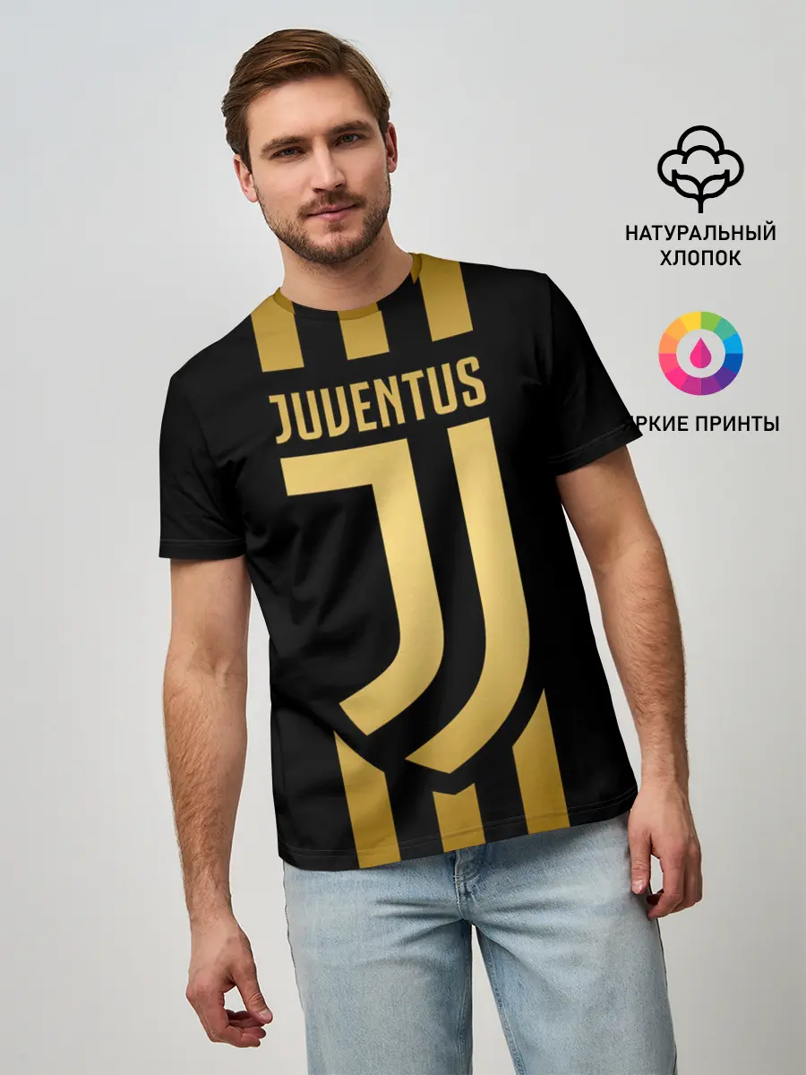 Мужская базовая футболка / JUVENTUS