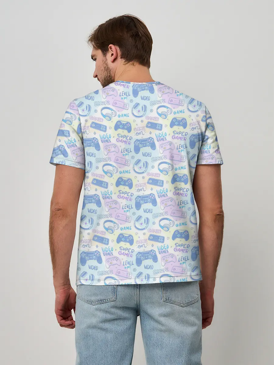 Мужская базовая футболка / Игры