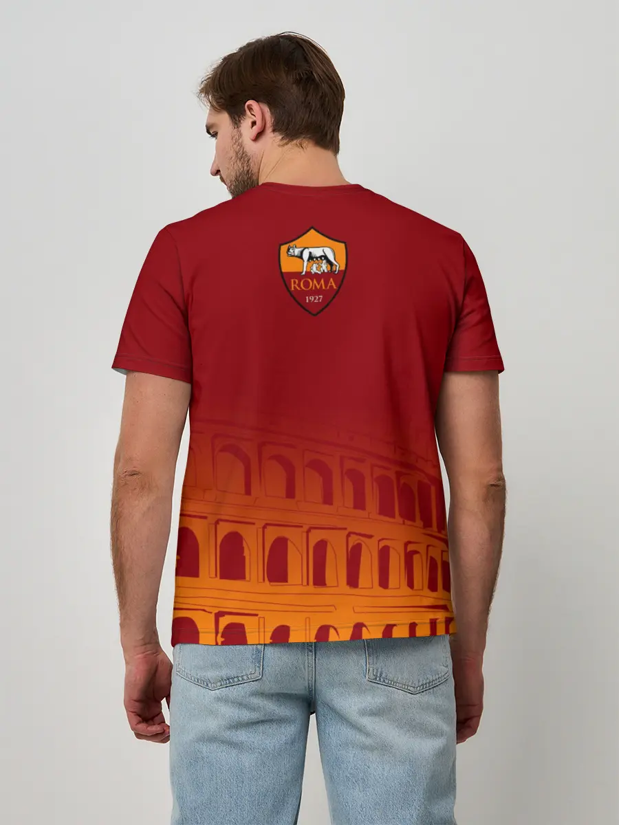 Мужская базовая футболка / Рома