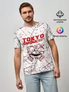 Мужская базовая футболка / tokyo - ghoul