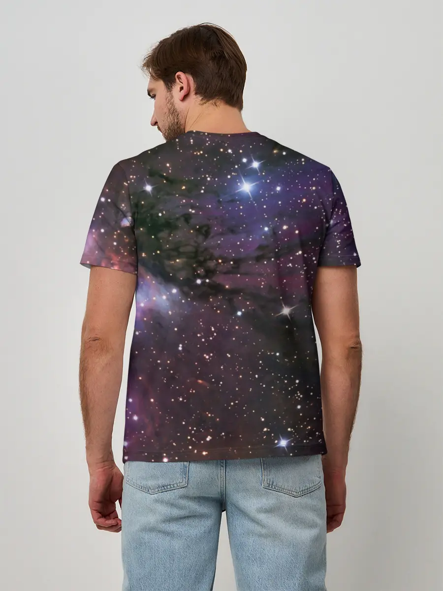 Мужская базовая футболка / Галактика