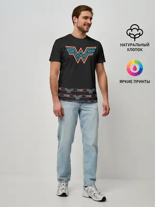 Мужская базовая футболка / WW 84