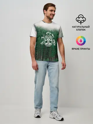 Мужская базовая футболка / ВАНАХЕЙМ | РУНЫ | RUNES