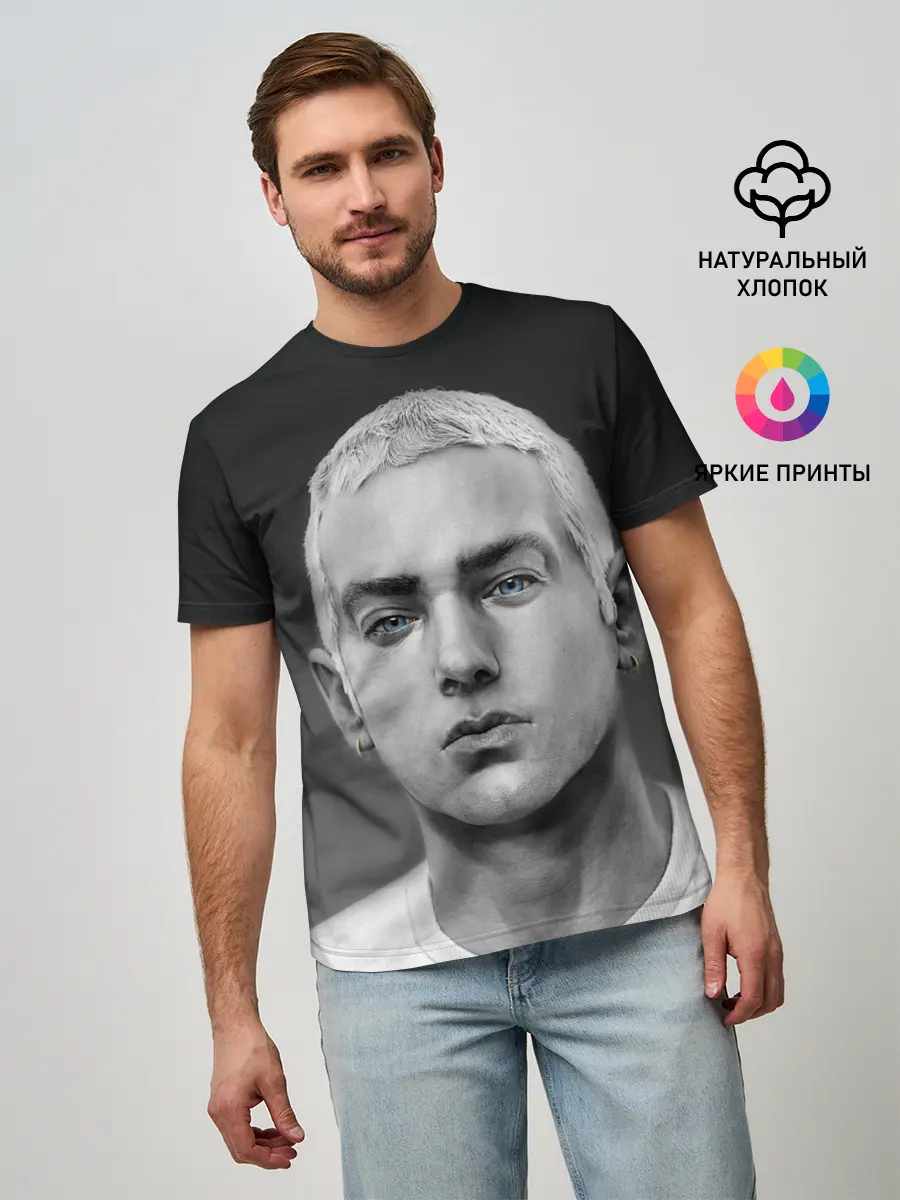Мужская базовая футболка / EMINEM | ЭМИНЕМ
