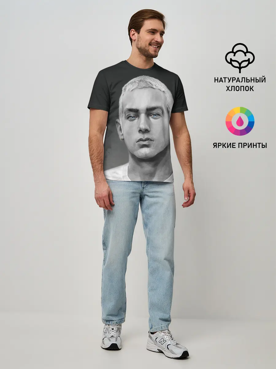 Мужская базовая футболка / EMINEM | ЭМИНЕМ