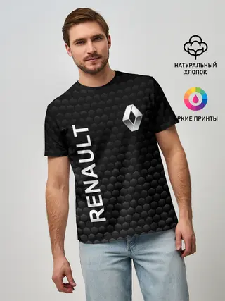 Мужская базовая футболка / Рено, Renault
