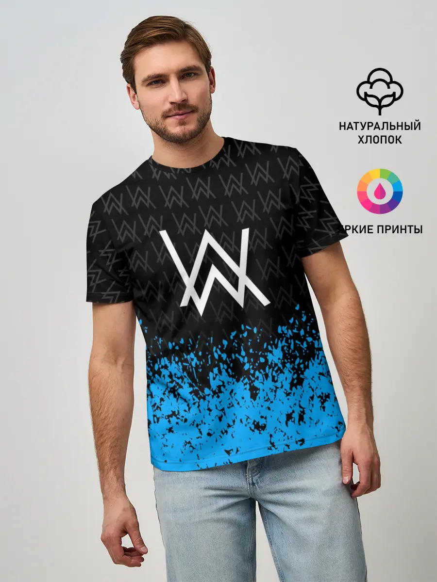 Мужская базовая футболка / ALAN WALKER