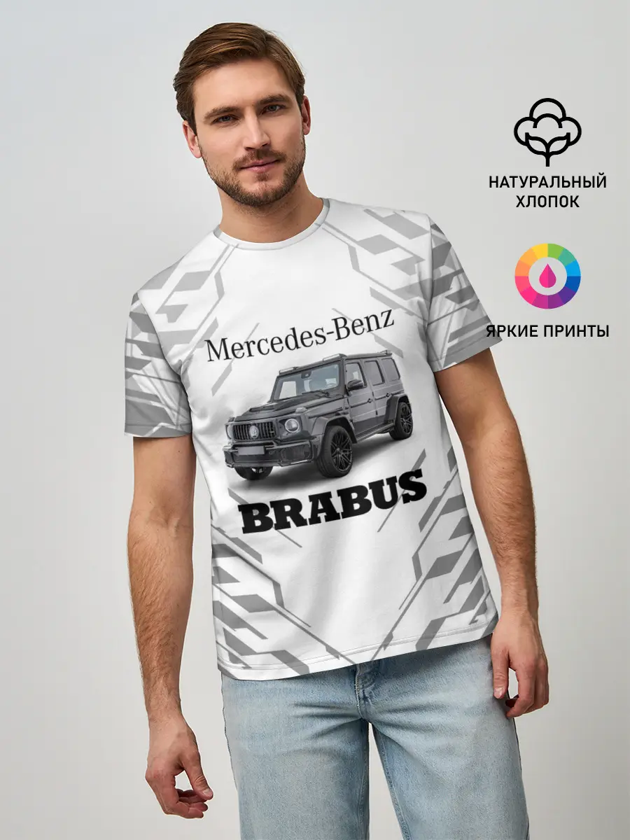 Мужская базовая футболка / MERCEDES | BRABUS