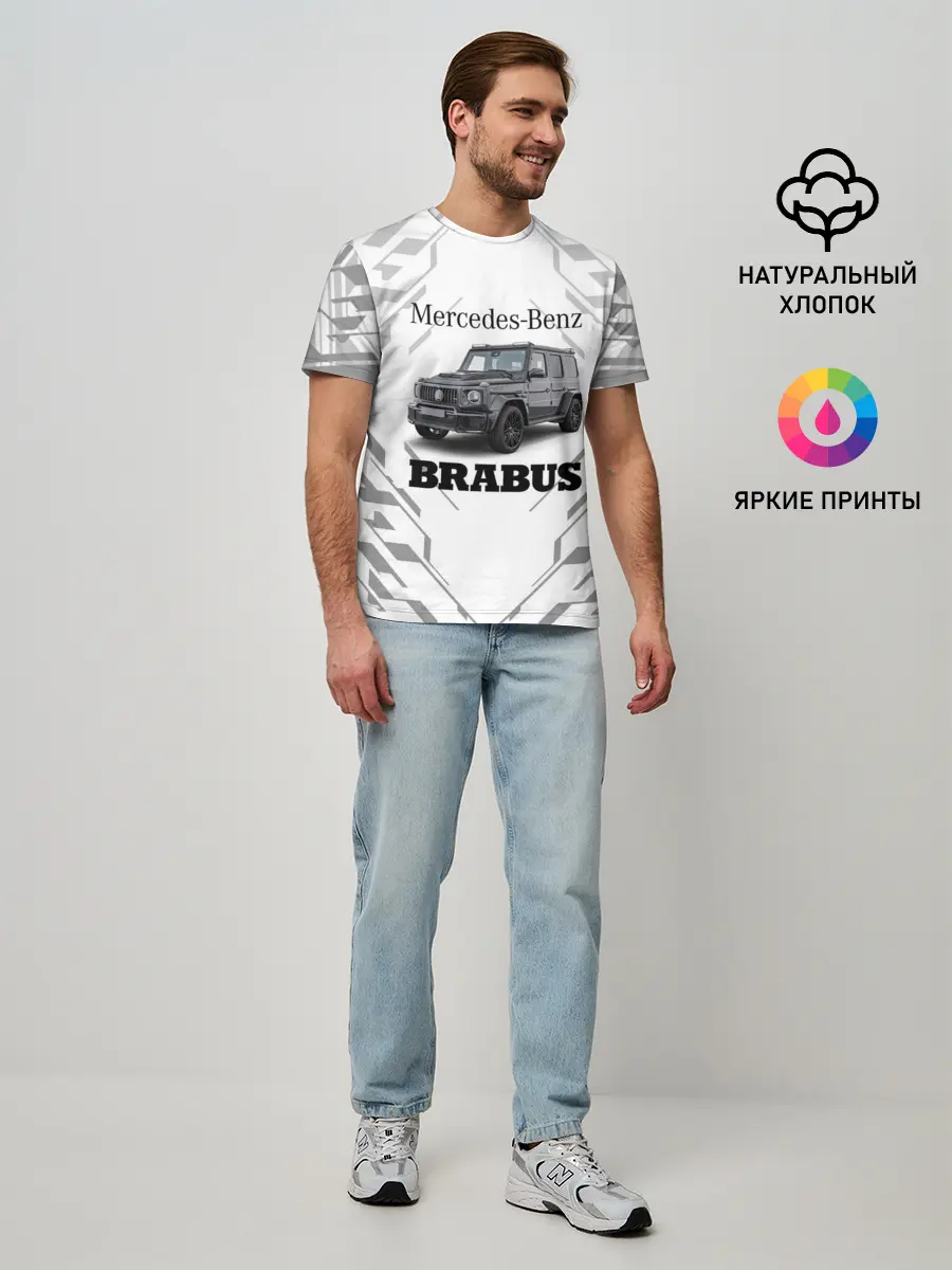 Мужская базовая футболка / MERCEDES | BRABUS