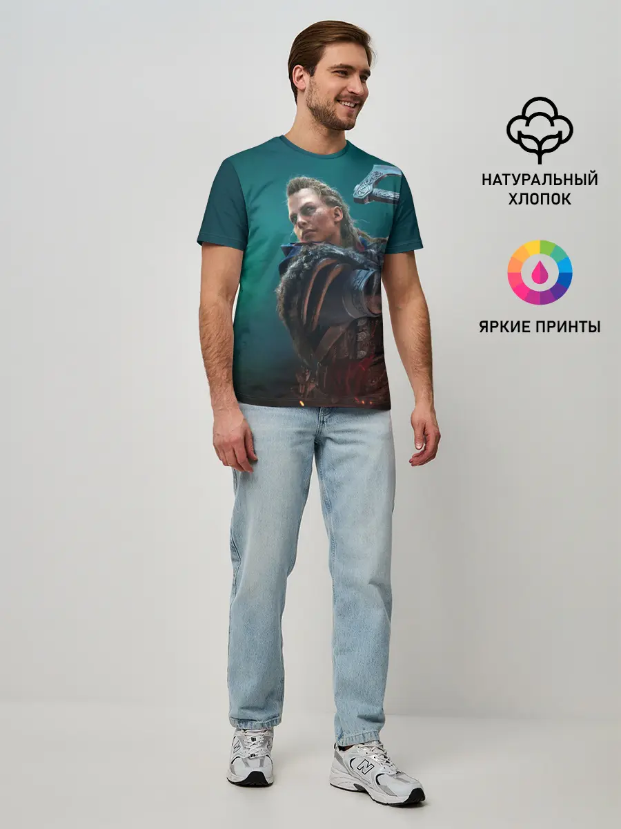 Мужская базовая футболка / ASSASSINS CREED VALHALLA