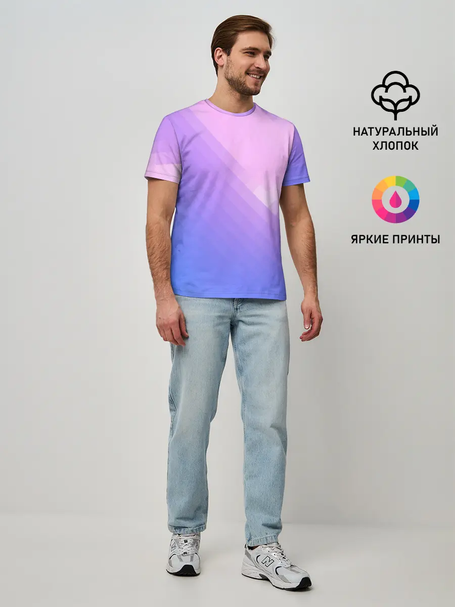 Мужская базовая футболка / Пикси