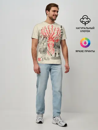 Мужская базовая футболка / Принцесса Мононоке