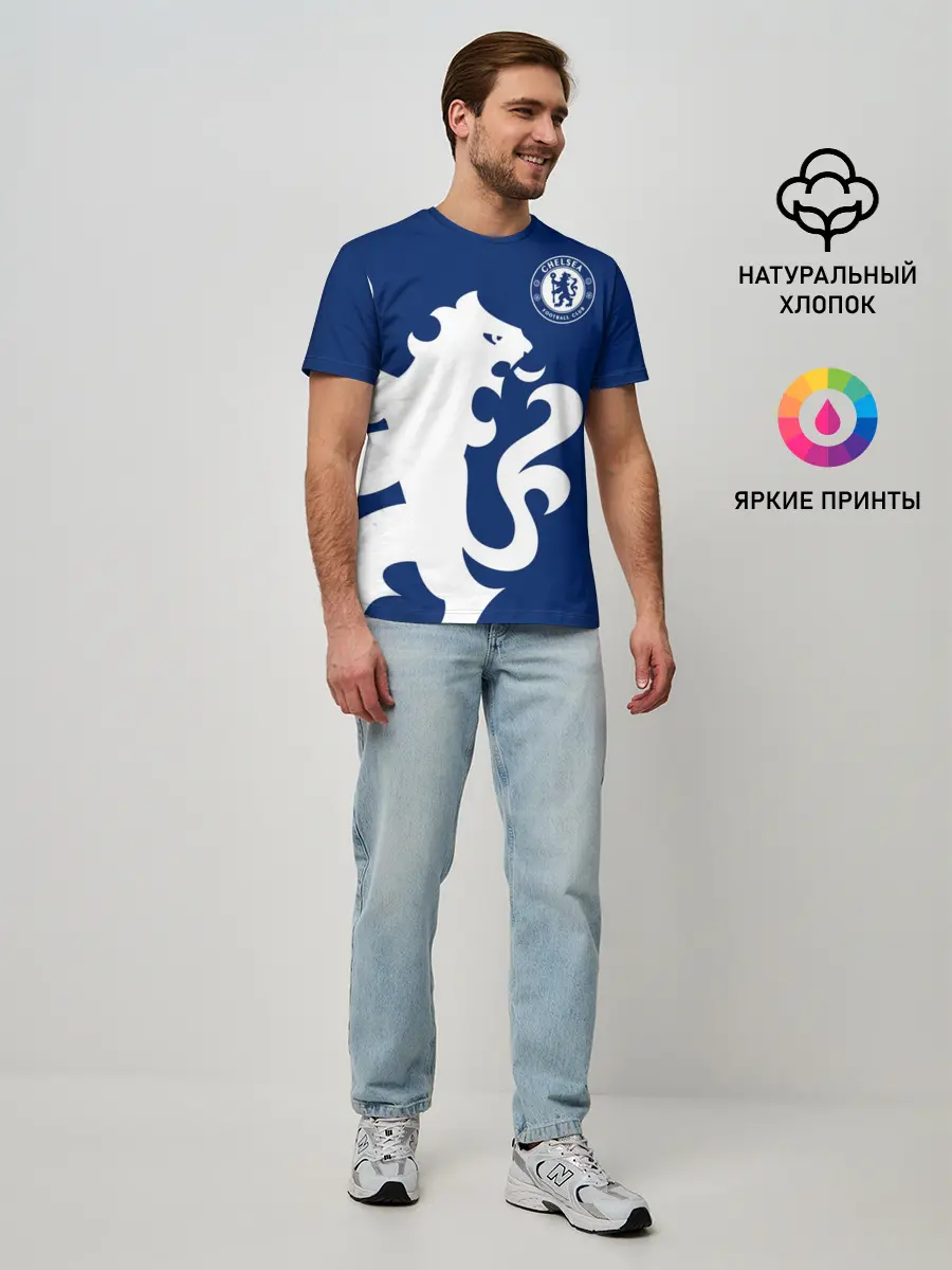 Мужская базовая футболка / Челси