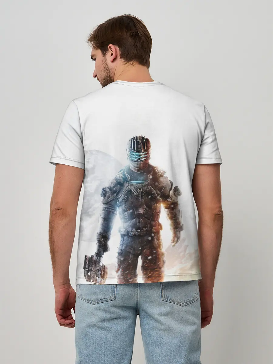 Мужская базовая футболка / Айзек Кларк Dead Space