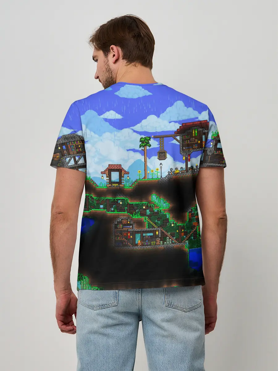 Мужская базовая футболка / TERRARIA