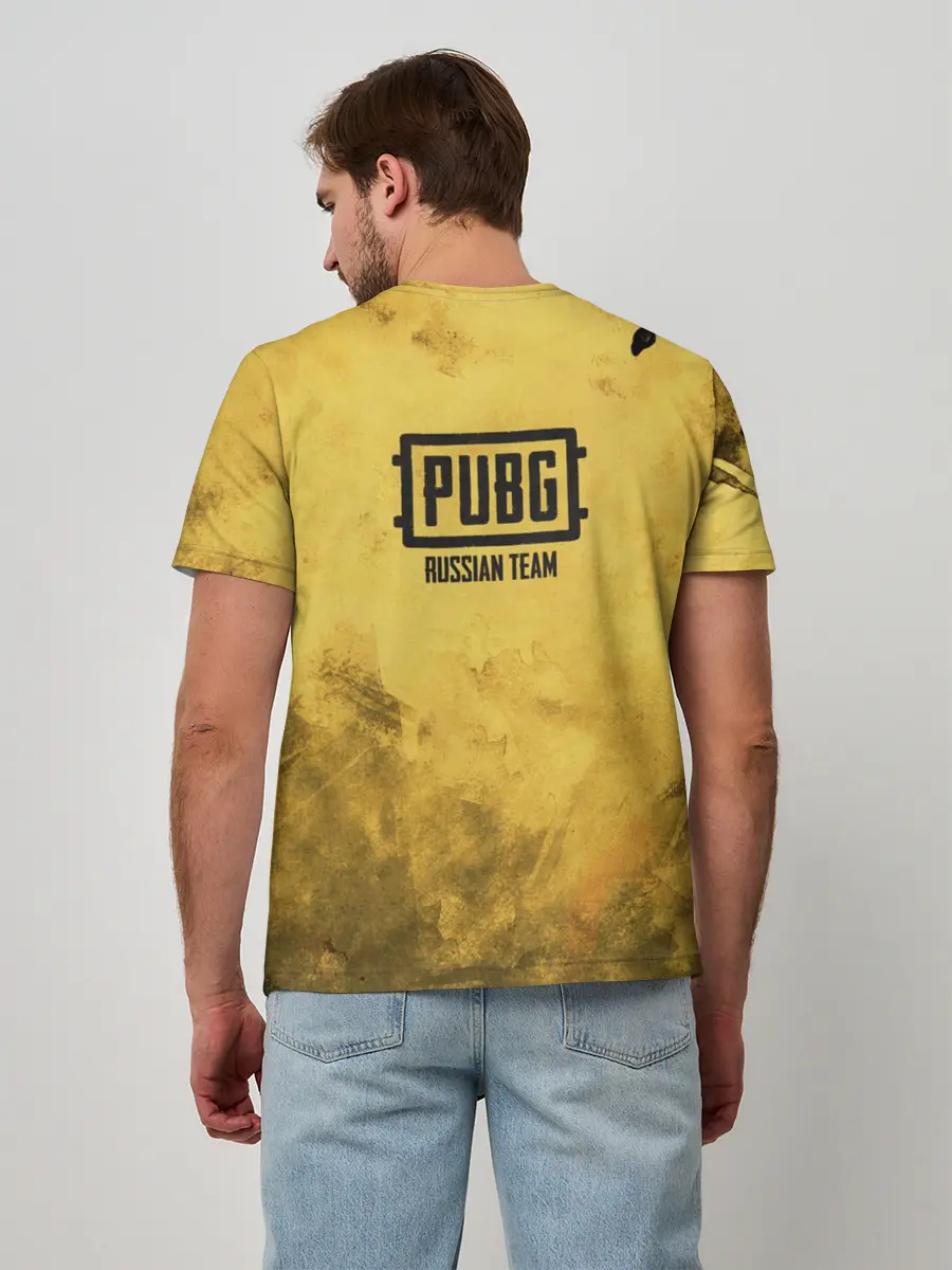 Мужская базовая футболка / PUBG: Победа вместо обеда