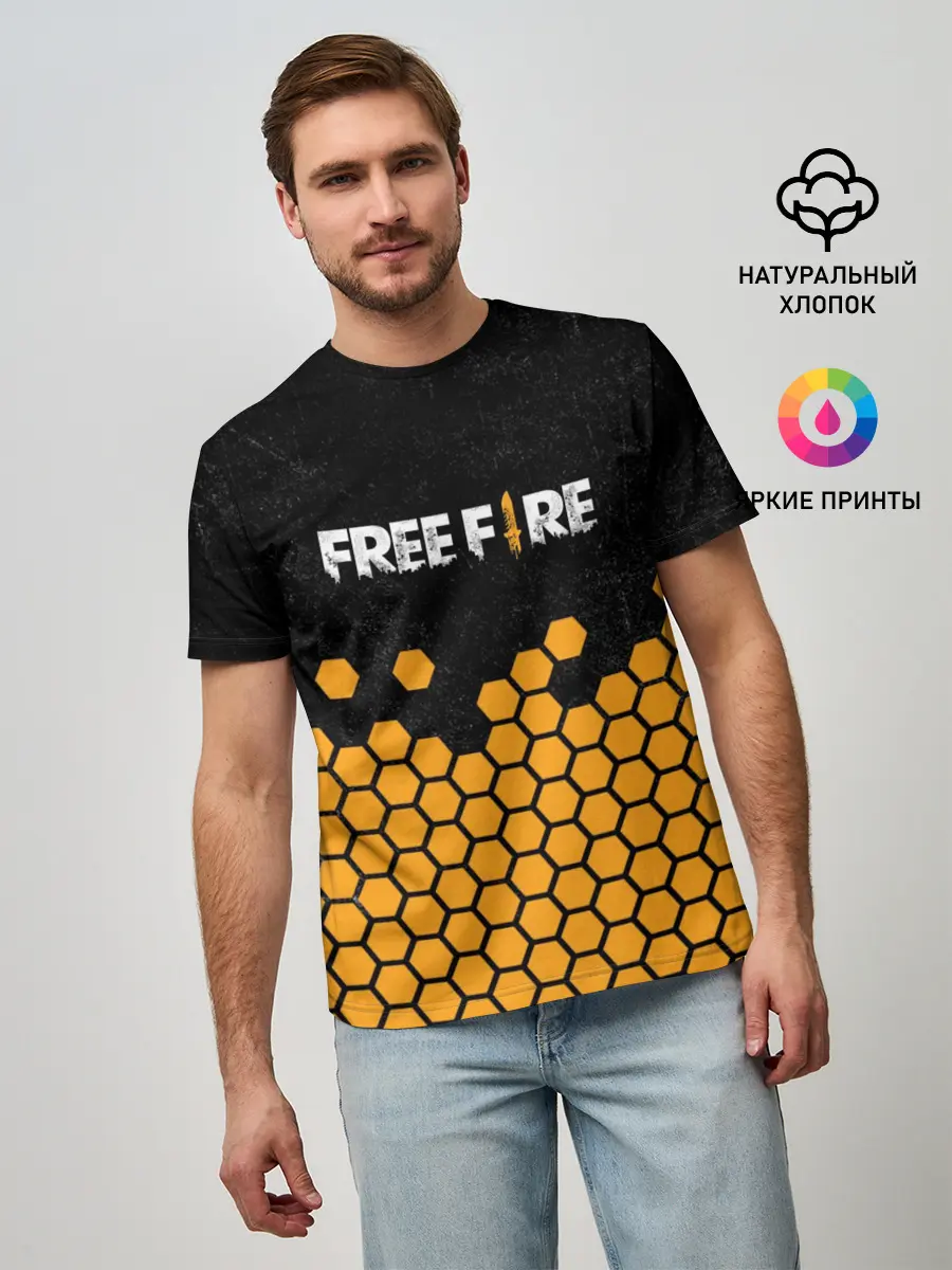 Мужская базовая футболка / GARENA FREE FIRE