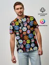 Мужская базовая футболка / ЛОГО ФУТБОЛЬНЫХ КОМАНД
