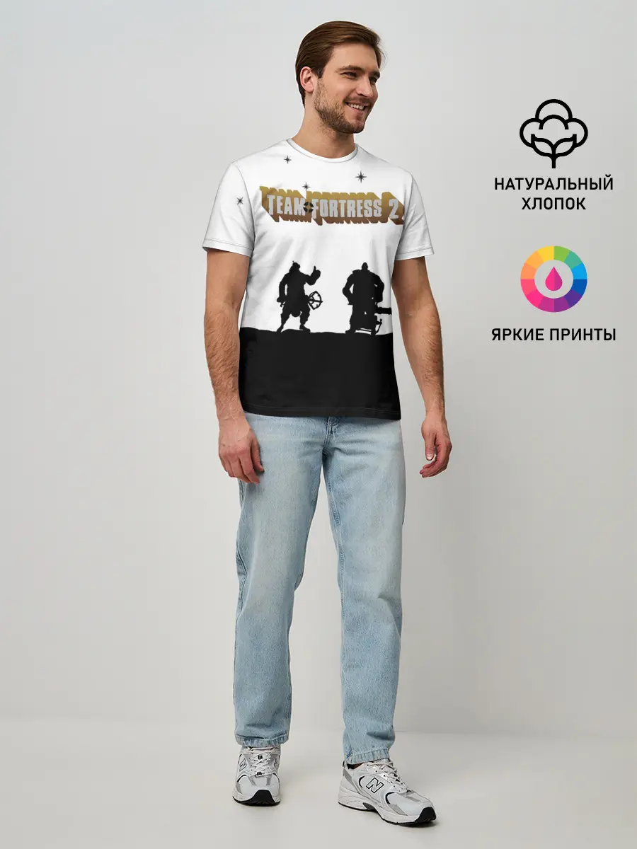 Мужская базовая футболка / Team Fortress 2