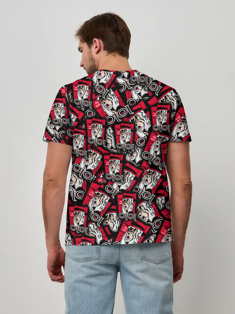 Мужская базовая футболка / Joseph Joestar Meme Face