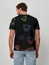 Мужская базовая футболка / Colorful Bear