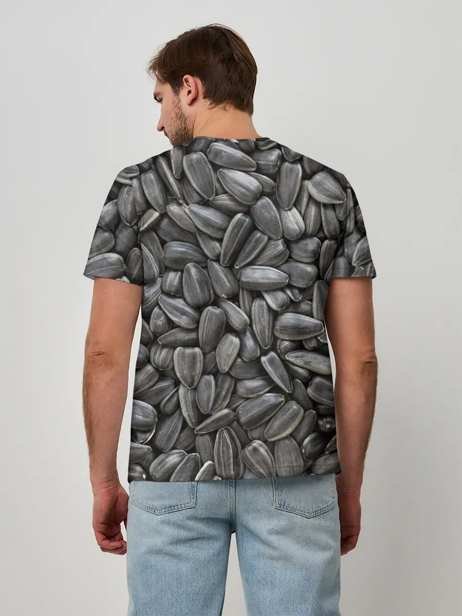 Мужская базовая футболка / Семечки