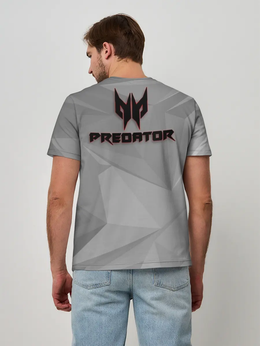 Мужская базовая футболка / ХИЩНИК | PREDATOR.