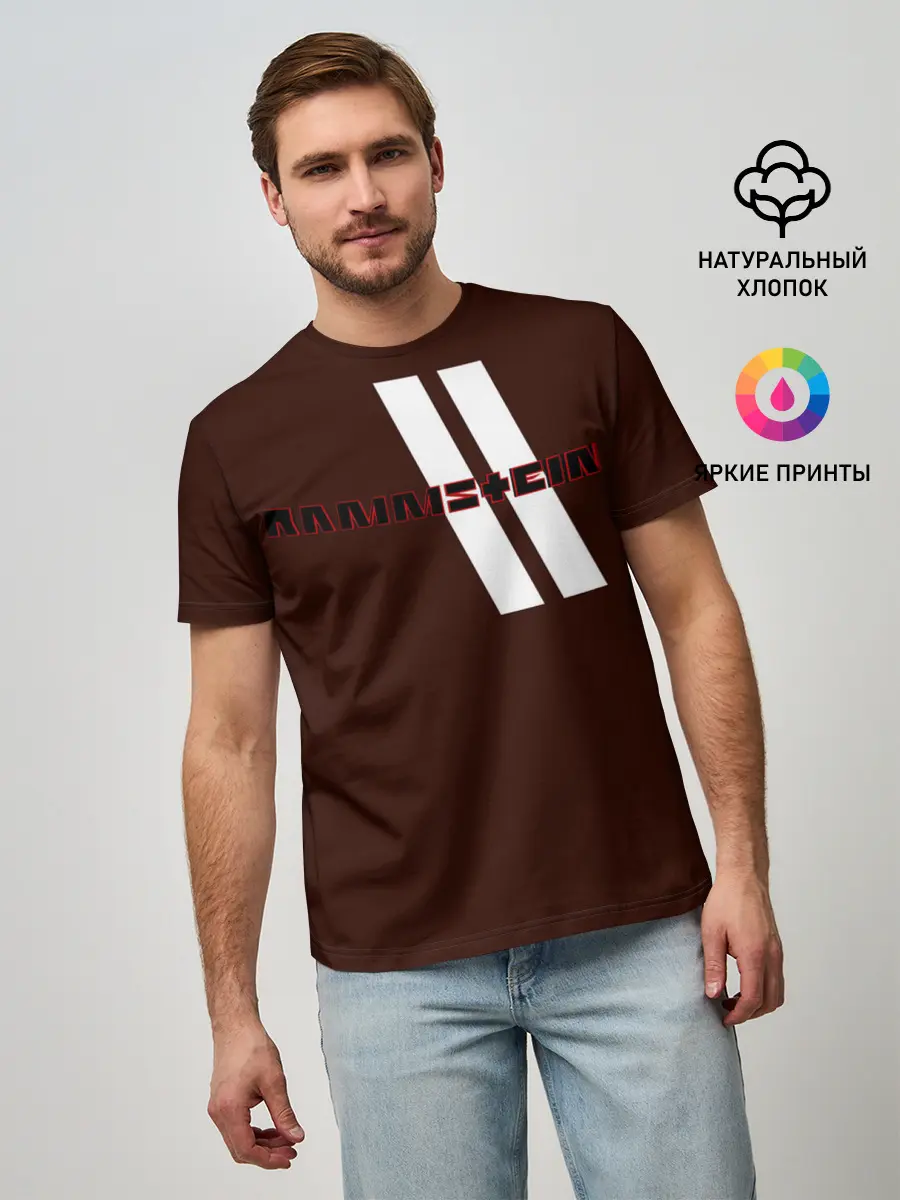 Мужская базовая футболка / Rammstein...