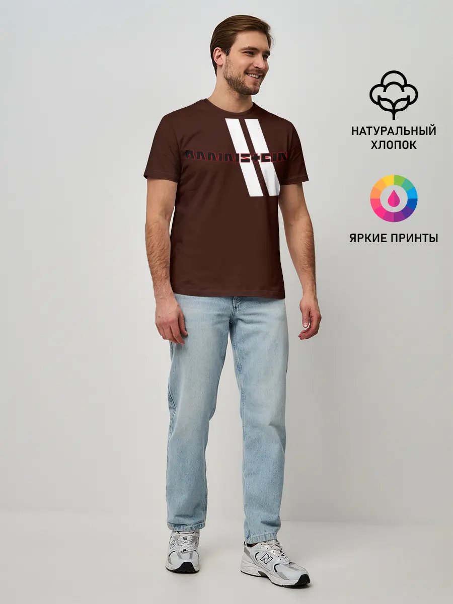 Мужская базовая футболка / Rammstein...