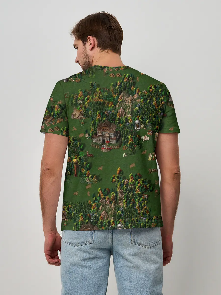 Мужская базовая футболка / Герои