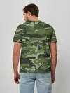 Мужская базовая футболка / ВЯЗАННЫЙ КАМУФЛЯЖ