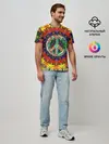 Мужская базовая футболка / Хиппи