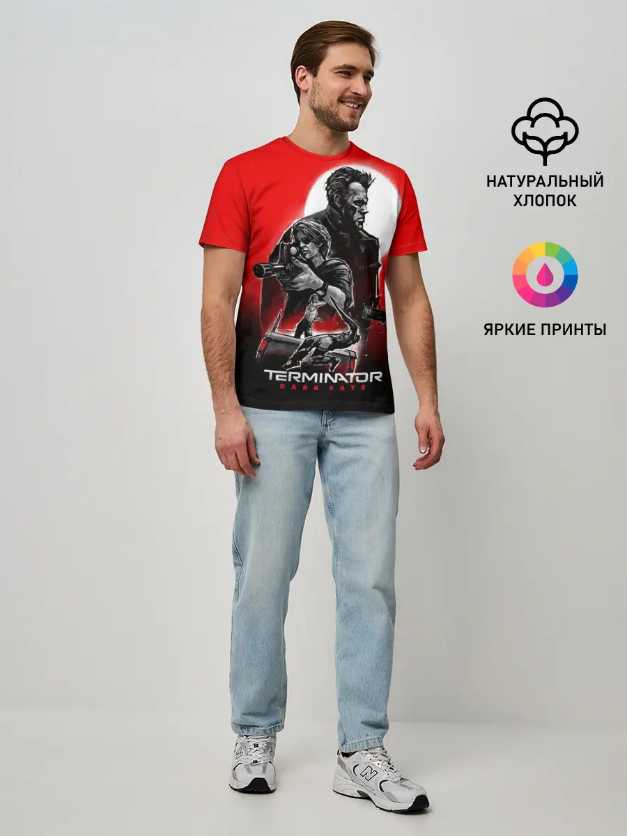 Мужская базовая футболка / Terminator: Dark Fate
