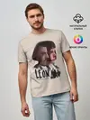 Мужская базовая футболка / Леон