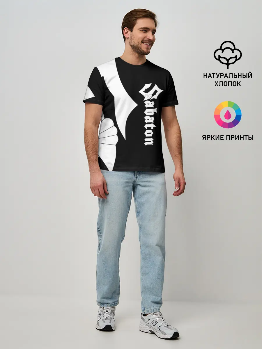 Мужская базовая футболка / Sabaton