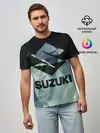 Мужская базовая футболка / SUZUKI