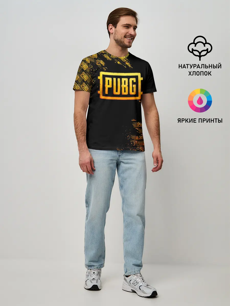 Мужская базовая футболка / PUBG