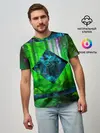 Мужская базовая футболка / ПСИХОДЕЛИЯ ЛЕСА