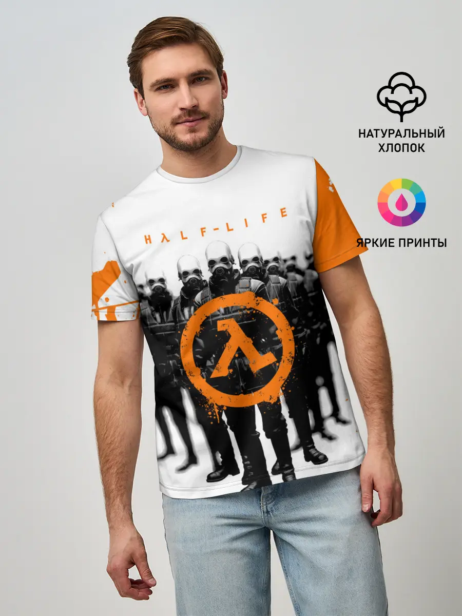 Мужская базовая футболка / HL | HALF-LIFE
