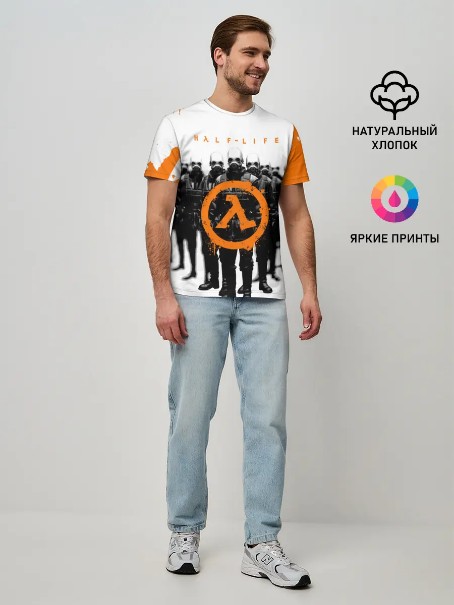 Мужская базовая футболка / HL | HALF-LIFE