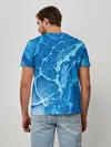 Мужская базовая футболка / Ледяной