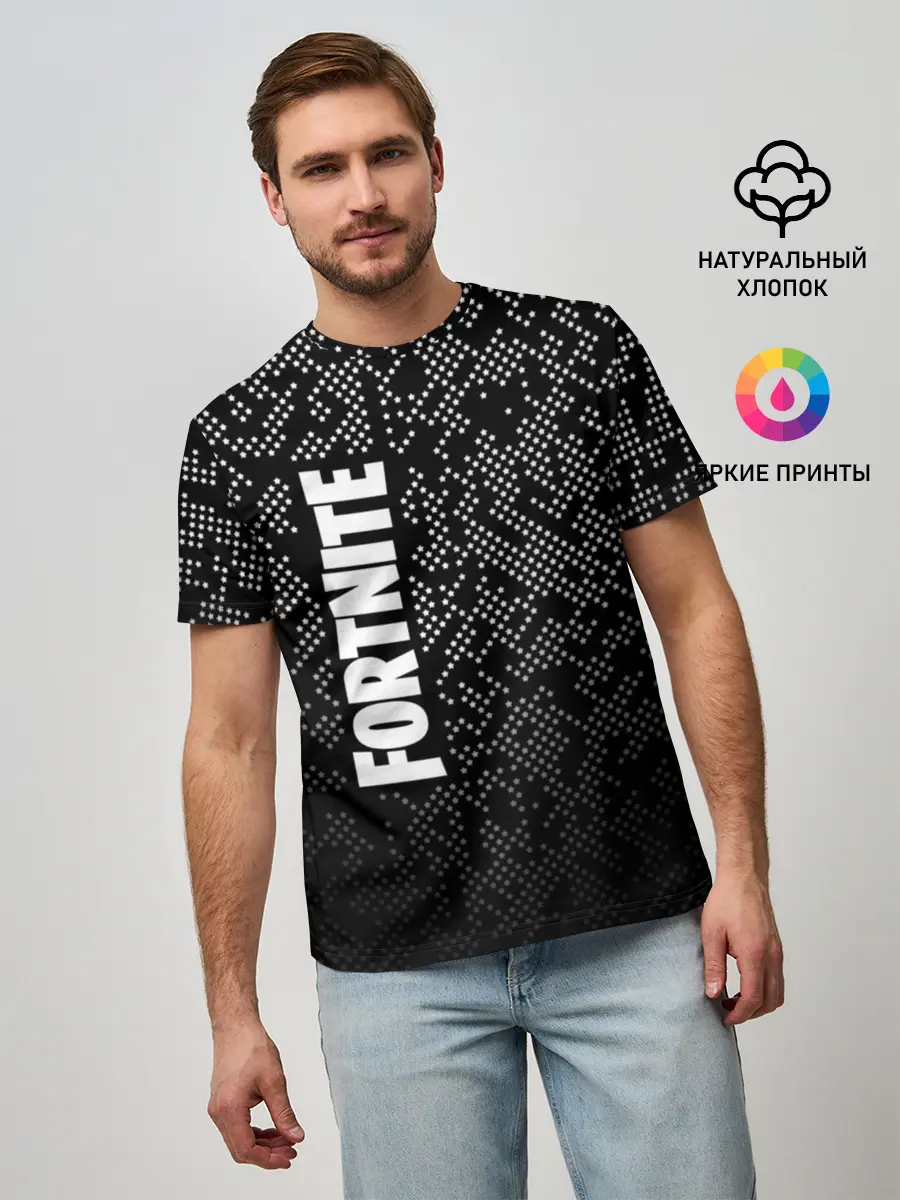 Мужская базовая футболка / Fortnite