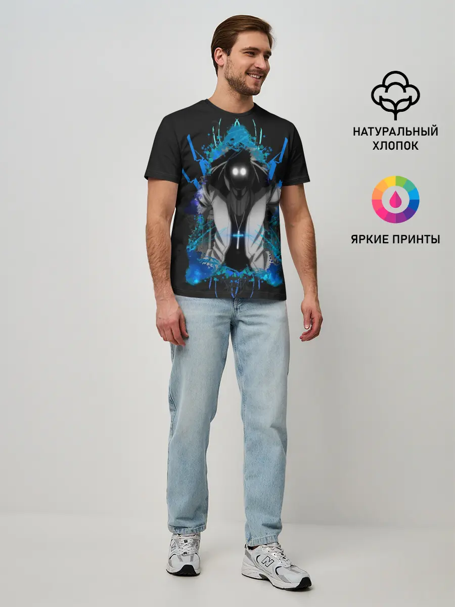 Мужская базовая футболка / Hellsing. Alexander Anderson