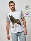 Мужская базовая футболка / Служебная собака | К9 | K9