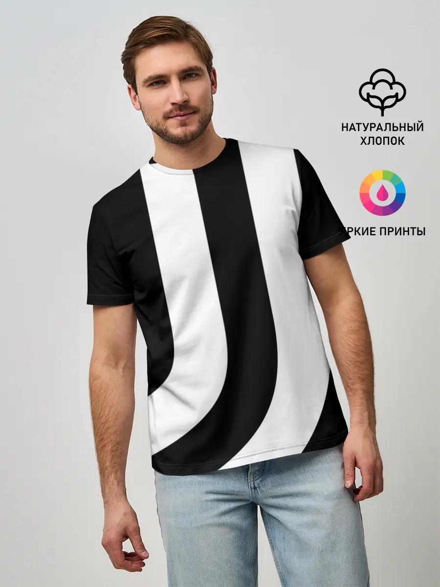 Мужская базовая футболка / Juventus | J