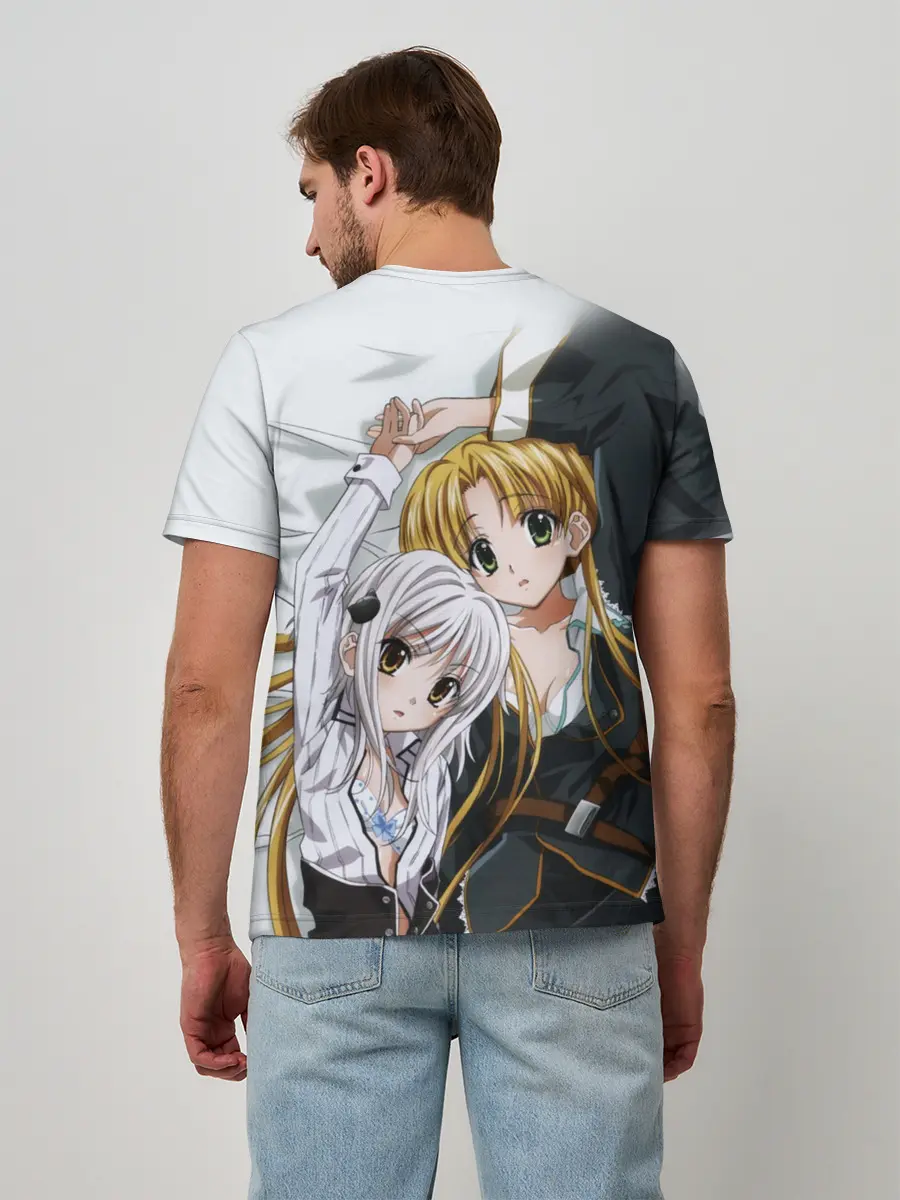 Мужская базовая футболка / High School