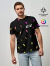 Мужская базовая футболка / AC DС
