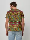 Мужская базовая футболка / Этнический орнамент